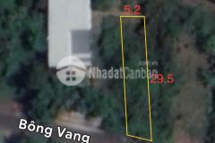 Mặt tiền bông vang mỹ khánh gần đh nam cần thơ nền đẹp 5.2x29.5 149m2 thổ cư.