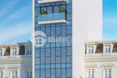 Bán tòa văn phòng 8 tầng phô kim giang gần cầu dậu linh đàm, dt 160m2 mt 6.7m nở hậu. giá bán 77 tỷ