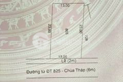 Bán lô đất mặt tiền 299m2 giá chỉ 2 tỷ 300 đức hòa thượng long an