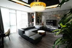 Bán nhà mặt hồ bảy gian hồ đầm tròn đội cấn, kinh doanh, ô tô tránh dt 70m4 tầng20 tỷ