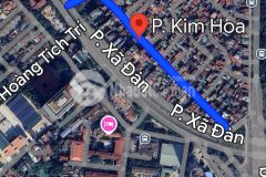 Bán đất mặt phố kim hoa, đống đa, tặng nhà 5t giá 25 tỷ