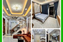 Bán nhà mới đẹp full nội thất, 3 tầng, 43m2, 4pn giá tốt 5.88 tỷ