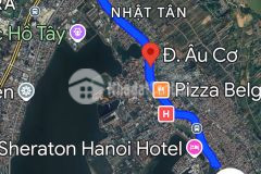 Biệt thự 4t view sông hồng, mặt đường âu cơ 33,5 tỷ