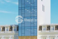 Bán tòa văn phòng 9 tầng mặt phố kim giang dt 160m2, mt 7m nở hậu, giá 75 tỷ