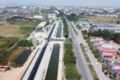 Lô góc vỉa hè view cv tttm đường 16m dt 80m² mt 8,3m x1 nguyên khê đông anh