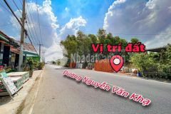 Cô hai cần bán gấp bán lô đất mt nhựa nguyễn văn khạ xã phú hoà đông củ chi dt 212m2. sổ hồng riêng