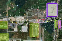 Bán cặp nền góc 188,5m² đường số 3 kdc đông phú châu thành hậu giang