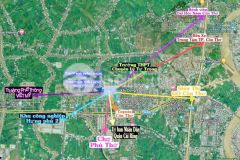 Bán nền biệt thự 230m2 mặt tiền đường a1 kdc phú an, cái răng, cần thơ.