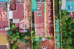 Đất 2 mặt tiền đường 1a hoà thuận gần hồ đạt lý 15x64m nở hậu giá 3.598 tỷ