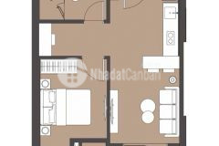 Cam kết rẻ nhất thị trường căn 1pn1 hướng đn view hồ,bể bơi tại the lakeside