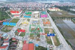 Bán đất dự án,đất đấu giá thụy lâm đông anh mặt đường 25m kinh khoanh