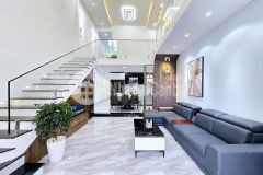 Bán nhà mới xây ở đường dt743 thuận an bình dương