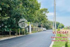 Đất mặt tiền đường nhựa ngay trung tâm chợ tân long