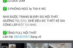 Bán nhà 2 lầu kdc hồng loan trục d4