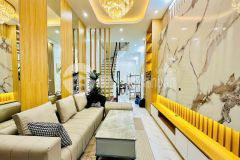 Nhà đẹp đón tết phố trương định kinh doanh full nội thất.