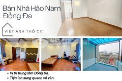 Bán nhà hào nam đống đa, nhà dân xây, vị trí đẹp, 37mx5t, giá 7,48 tỷ, lh 0396935190.