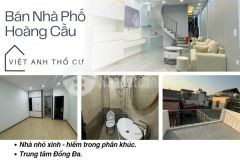 Bán nhà phố hoàng cầu, lõi đống đa, tiện ích vô vàn, 23mx5t, giá 5,5 tỷ, lh 0396935190.