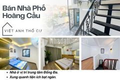 Bán nhà phố hoàng cầu,dân xây ở,gần hồ sinh thái,30mx5t,giá 7.15 tỷ,lh 0396935190.