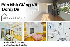 Bán nhà phố giảng võ, vị trí đẹp, full nội thất, 55mx4t, giá 9.5 tỷ, lh 0396935190.
