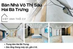 Bán nhà phố võ thị sáu, nhà mới thang máy, gần mặt phố, 41mx6t, giá 9.5 tỷ, lh 0396935190.