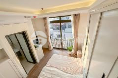 Bán nhà cực xịn phố hoàng hoa thám 50m2, 6t thang máy, mt4.9m lô góc kd 50trtháng