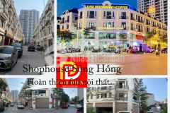 Cần bán căn shophouse sông hồng 5 tầng đẳng cấp tại phố thành trung, tt trâu quỳ, gia lâm tâm điểm