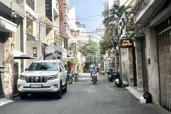 Bán nhà hẻm xe hơi lê văn sỹ quận 3,hẻm 10m thông, 4 tầng, dt 5.3x17, ởkd, 19.5 tỷ