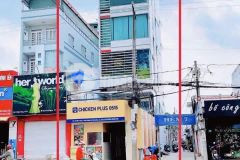 Cho thuê nhà 1 trệt 1 lững 4 lầu có thang máy góc 02 mặt tiền đường mậu thân, ninh kiều, cần thơ