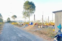 Cg bán nền đẹp 100m2 đường số 6 kdc đông phú, châu thành, hậu giang.