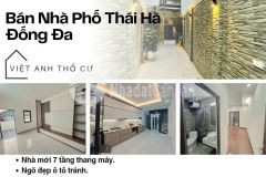 Bán nhà phố thái hà, mặt tiền rộng, thang máy xịn, 36mx7t, giá 11.6 tỷ, lh 0396935190.