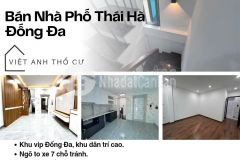 Bán nhà phố thái hà, vị trí đắc địa, an sinh tuyệt đỉnh, 33mx7t, giá 11.3 tỷ, lh 0396935190.