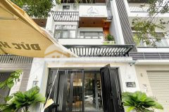 Cho thuê nhà trệt 3 lầu có nội thất cao cấp trục chính kdc nam long hưng thạnh cái răng ct