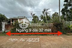 Đất mặt tiền đường n10 buôn ju xã eatu 9 x 32m gần thpt cao bá quát