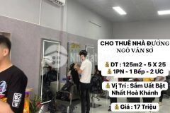 Cho thuê nhà đ𝐔𝐎𝐍𝐆 𝐍𝐆𝐎 𝐕𝐀𝐍 𝐒𝐎 125m2