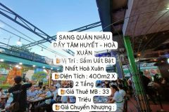 Cần sang lại quán nhậu hoà xuân