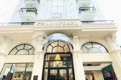 Bán tòa kinh doanh mặt phố lạc long quân 115m2 x 8t mt 9.5 vỉa hè 5m hướng tb