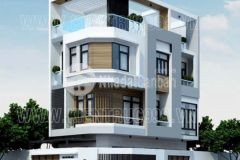 Nhà góc 2mt đường bình thành, bình hưng hòa b dt 54m2 3 lầu 4pn 5wc giá 5.45 tỷ