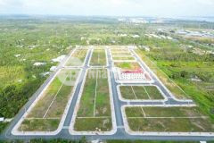 Nền góc 2 mặt giá chưa tới 10 triệum2 cách chợ mái dầm chỉ 2km.