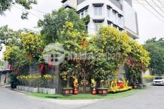 Nhà cs đàm vĩnh hưng góc 2 mặt tiền aa14 thất sơn hương giang q 10. dt 15 x 28m hầm, 4 l