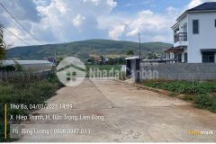 Bán đất khu phân lô hiệp thạnh, đức trọng, đường pê tông 10m