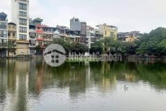 Bán gấp nhà mặt hồ chùa láng, vỉa hè, view hồdt 70m2, 6 tầng, mt 5m, 31.5tỷ