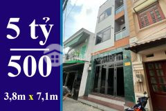 Bán nhà hẻm quận 7 phường tân quy, 2 lầu giá 5,5 tỷ
