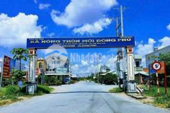 Bán nền diện tích chuẩn 100m2 đường số 8 kdc đông phú, châu thành, hậu giang.