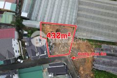 Bán lô biệt lập 432mv view đẹp đường nguyễn đình quân, phường 5, tp đà lạt
