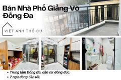 Bán nhà giảng võ đống đa,mặt tiền 6 mét,7 phòng ngủ,50mx4t,giá 9.5 tỷ,lh 0396935190.