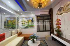 Bán nhà trương định, 5 tầng, 6 ngủ, ngõ thông 2.5m, sổ chính chủ, chỉ 6.95 tỷ