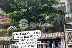 Chị thuê nhà 3 tầng đường hải phòng ngang gần 10m