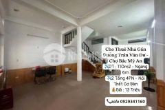 Nhà 2 tầng ngang 6m gần chợ bắc mỹ an