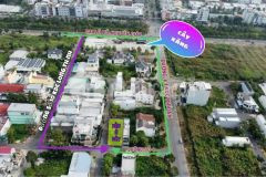 Bá.n cặp nền góc 184,4m2 đường số 4 kdc long thịnh, phú thứ, cái răng, cần thơ gi.á 6,5 tỉ