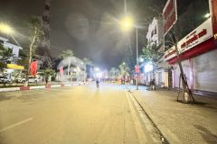 Đường đôi nguyễn bặc thanh trì, cạnh chi cục thuế thanh trì